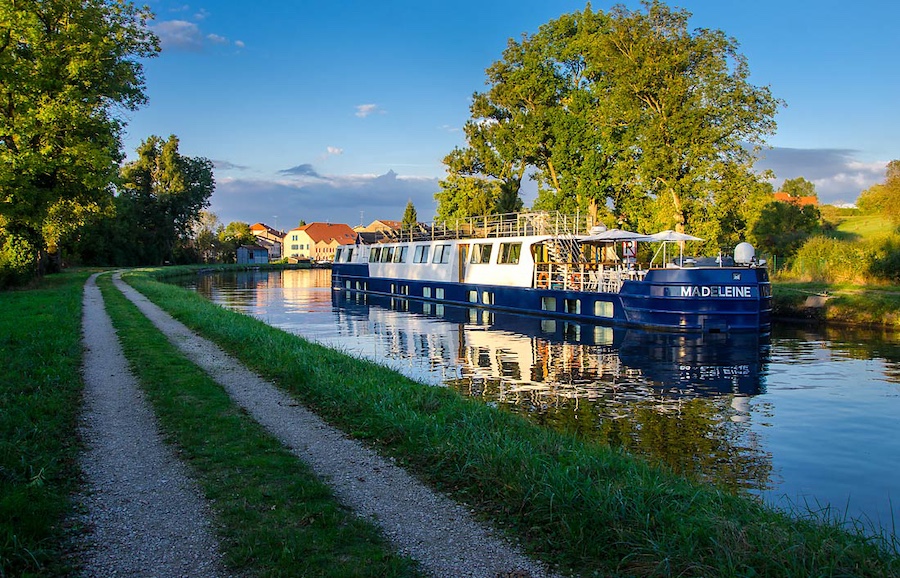 The ultimate small ship river cruising experience -France's canals by barge.