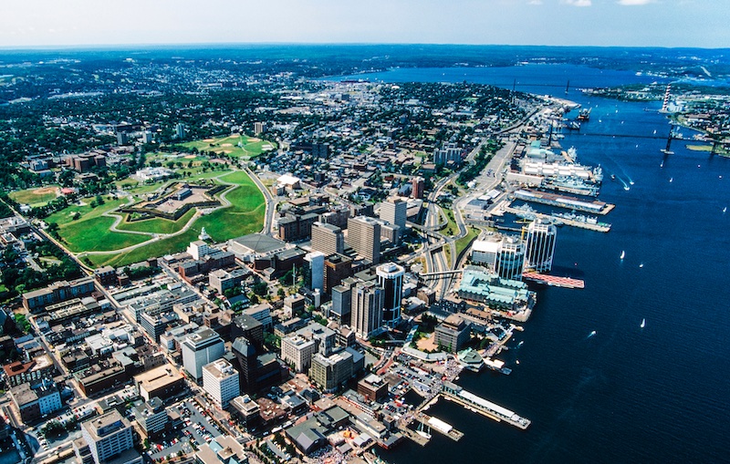 Halifax - the world's second-largest natural harbor outside of Sydney, Australia.