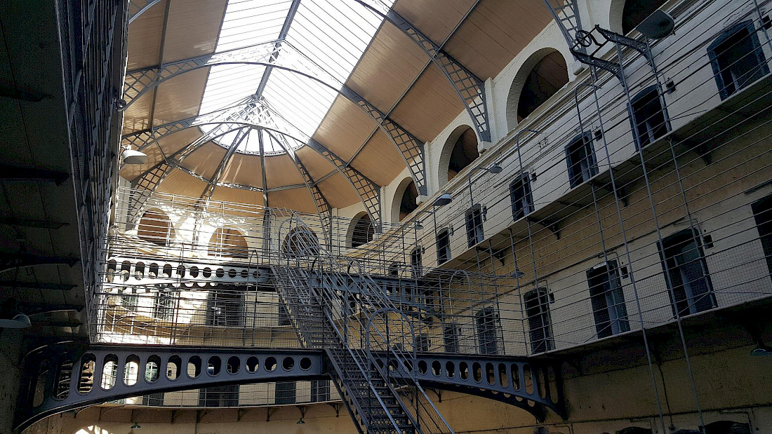 The East Wing of Kilmainham Gaol.