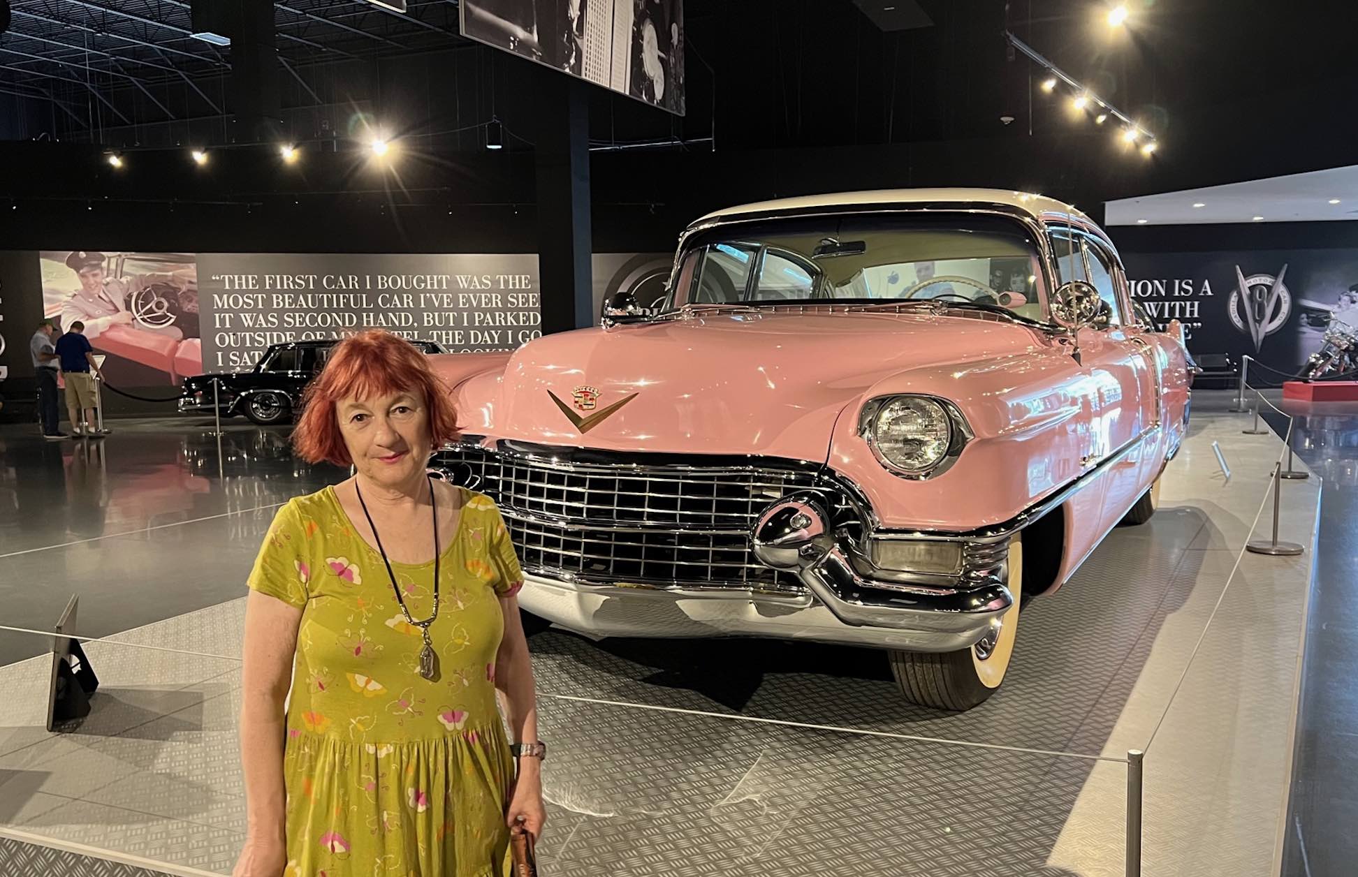 The pink Cadillac Elvis bought his mom!