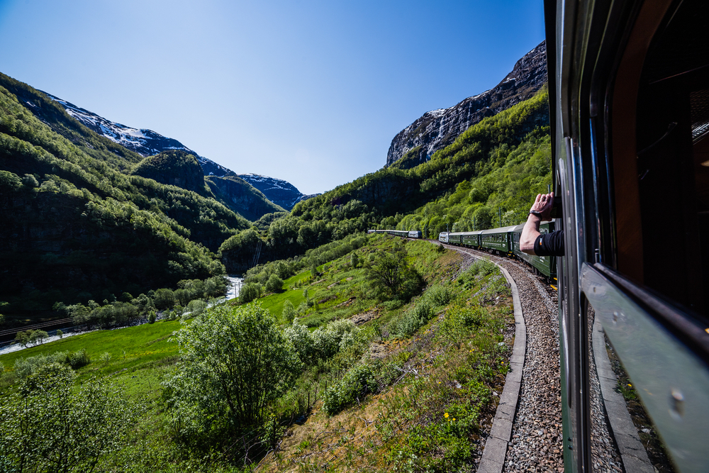 You can open the windows and take the fresh scenery (and air) in!