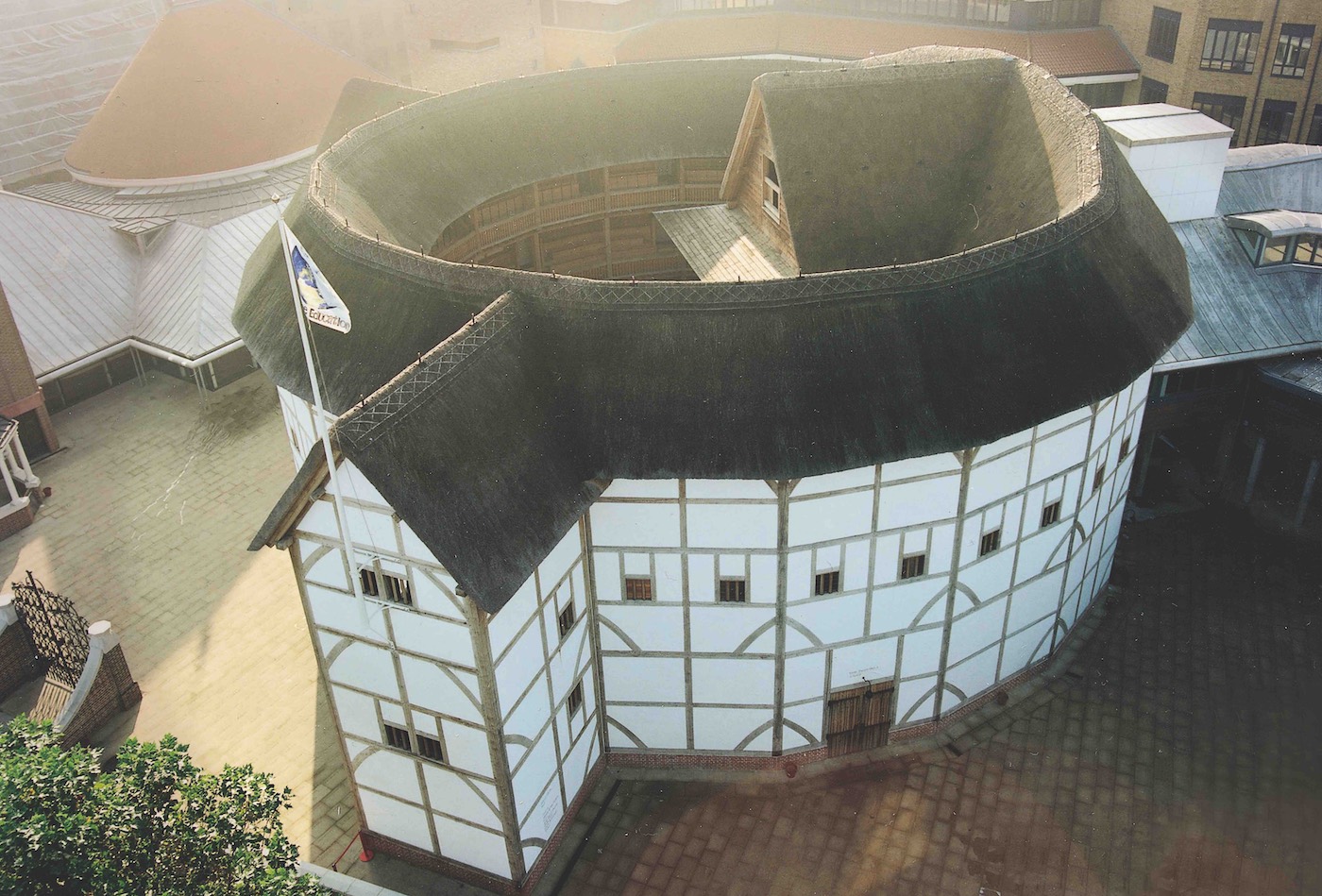 Shakespeare is still alive at the Globe Theatre.