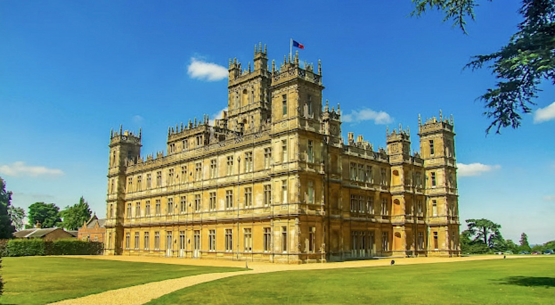 Highclere Castle of Downton Abbey Fame.