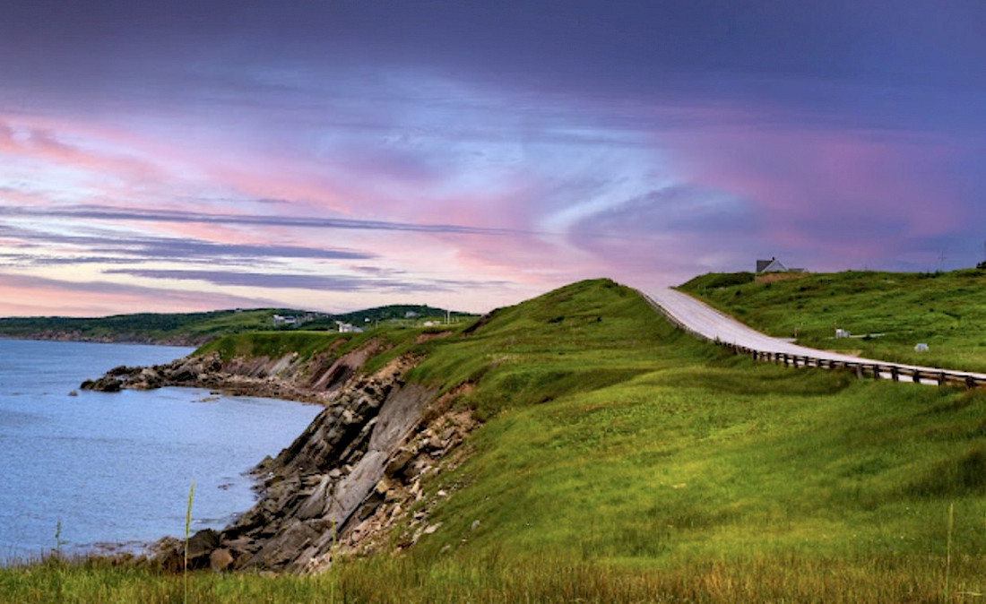 The Cabot Trail. Endless Sea and Sky.