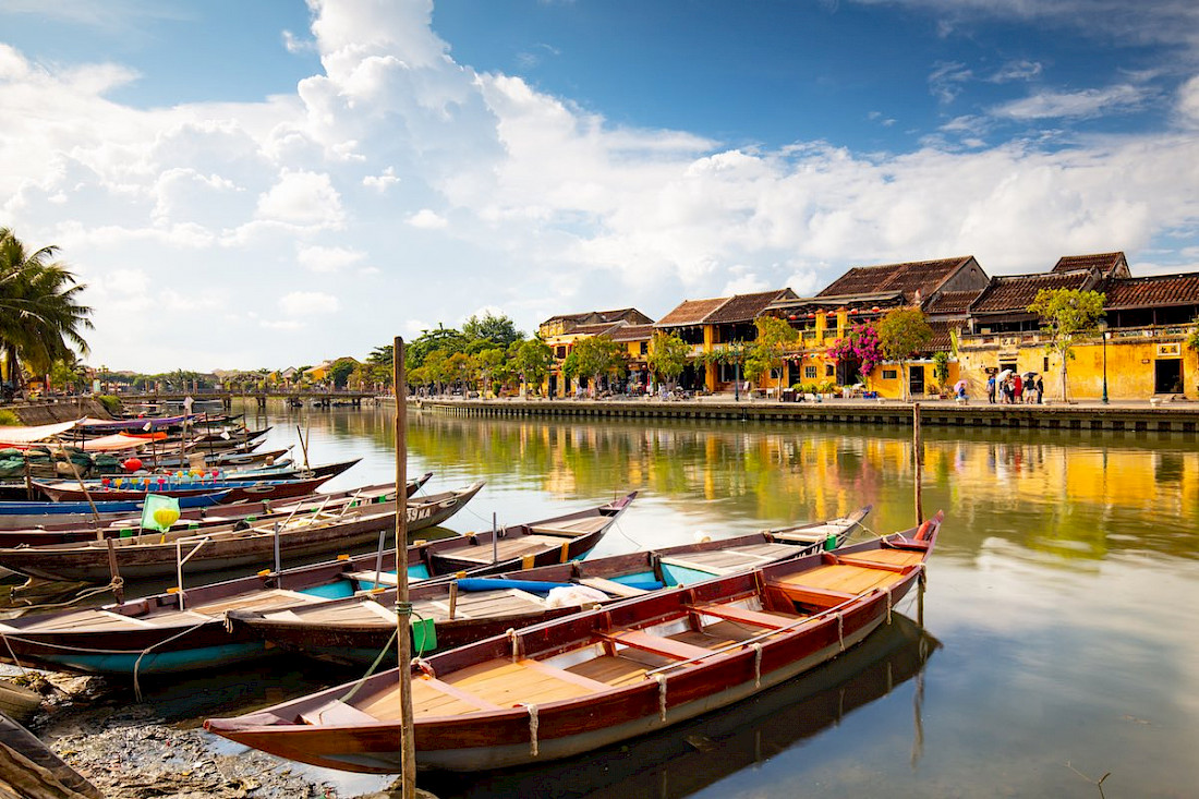 The bucolic village of Hội An.