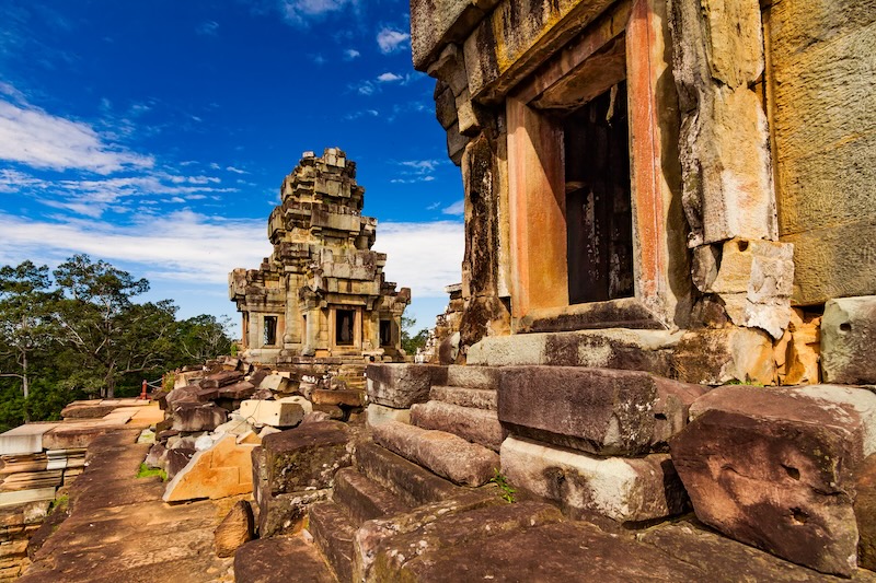 Ta Keo remains a fascinating example of an incomplete Khmer temple, offering a unique glimpse into the past.